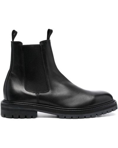 Officine Creative Joss Slip-on Leather Chelsea Boots - Black