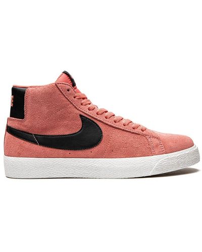 Nike Sb Zoom Blazer Mid Sneakers - Roze
