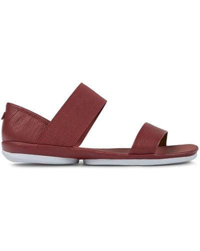 Camper Right Nina Leather Sandals - Brown