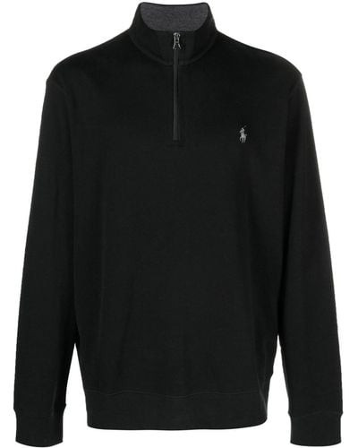 Polo Ralph Lauren Pullover Met Logopatch - Zwart