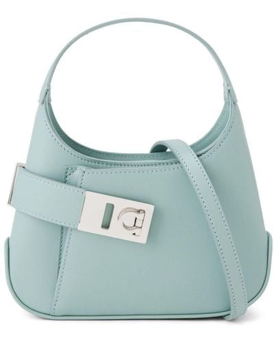 Ferragamo Hug Mini-Tasche - Blau