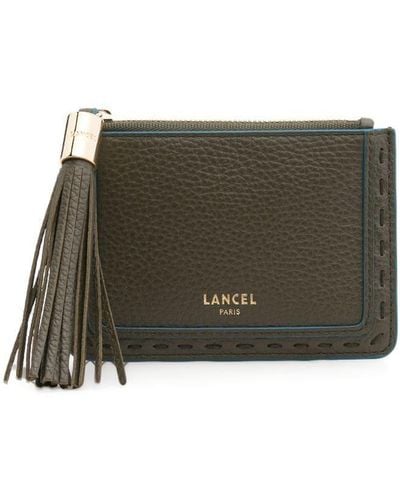 Lancel Premier Flirt Tassel-detail Cardholder - Green