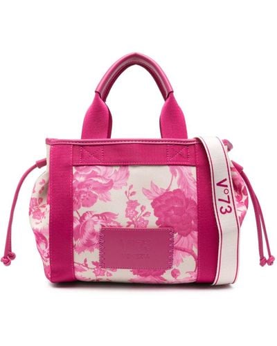 V73 Small Anemone Tote Bag - Pink