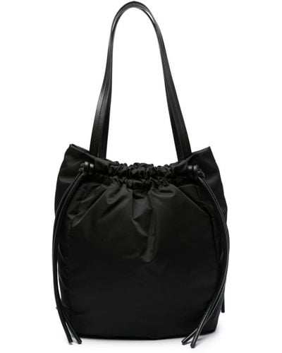Proenza Schouler Ruched Shell Tote Bag - Black