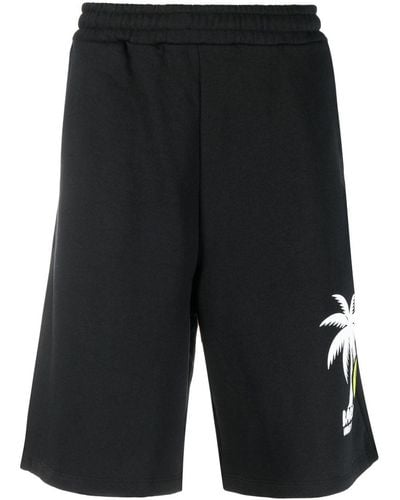 Barrow Pantalones cortos de chándal con logo - Negro