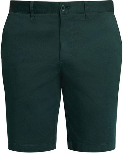 Lacoste Schmale Chino-Shorts - Grün