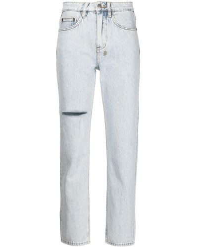 Ksubi Jeans Nine O Muse con effetto vissuto - Blu