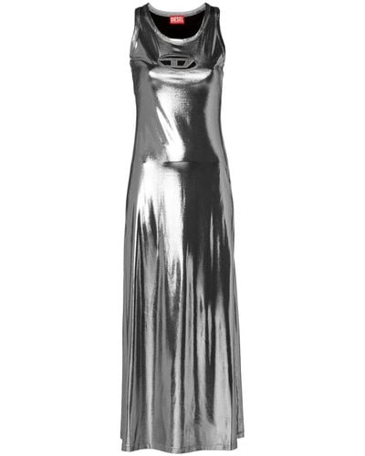 DIESEL D-Lyny Midi Dress - Metallic
