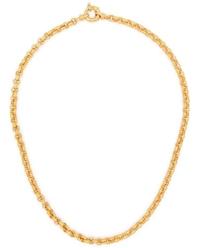 Tom Wood Thick Rolo Chain Necklace - Metallic