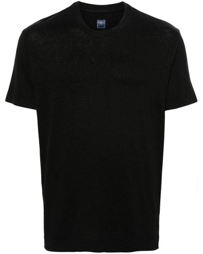 Fedeli Extreme Slub T-shirt - Black