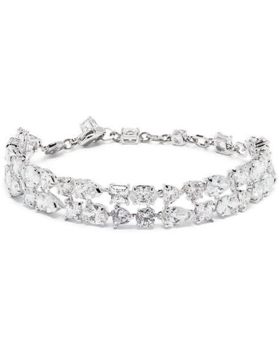 Swarovski Mesmera Crystal-embellished Bracelet - White