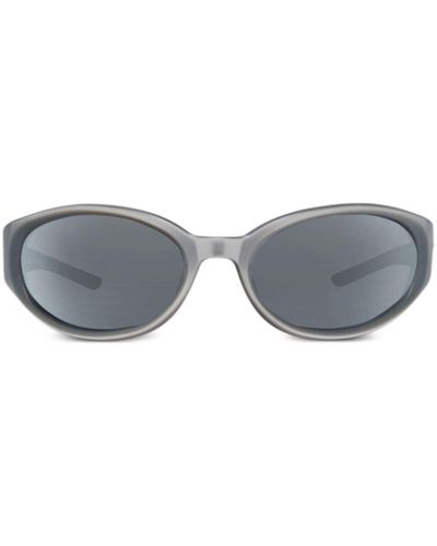 Gentle Monster Young G13 Oval-frame Sunglasses - Grey