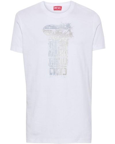 DIESEL T-diegor-k68 Tシャツ - ホワイト