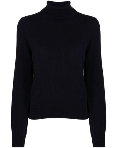 Comme des Garçons Roll-neck Cashmere Sweater - Black