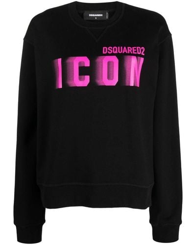 DSquared² Icon Blur スウェットシャツ - ブラック