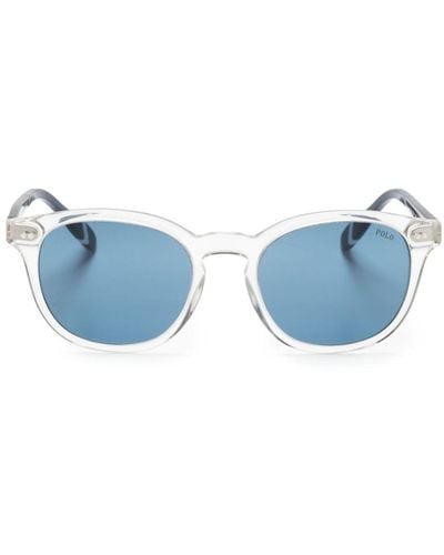 Polo Ralph Lauren Gafas de sol PH4206 con montura cuadrada - Azul