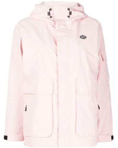 Chocoolate Hooded Rain Jacket - Pink