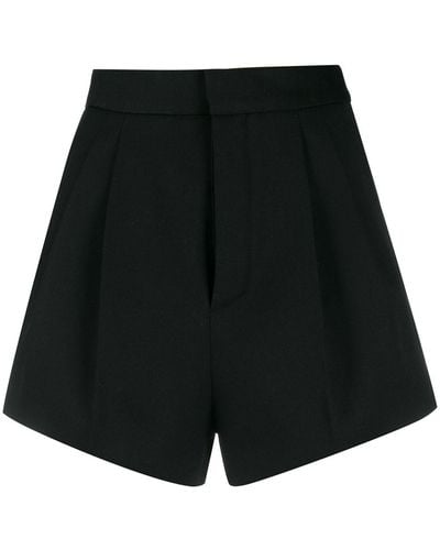 Saint Laurent Smoking Shorts - Zwart