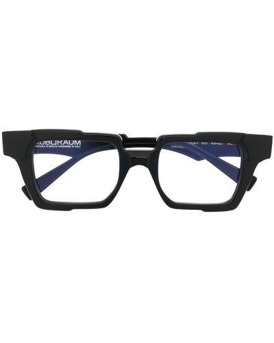 Kuboraum ウェリントン眼鏡フレーム - ブルー