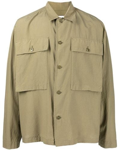 YMC Camisa con botones Military - Verde