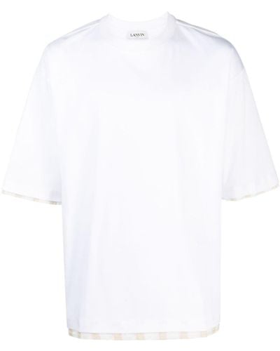 Lanvin Gelaagd T-shirt - Wit