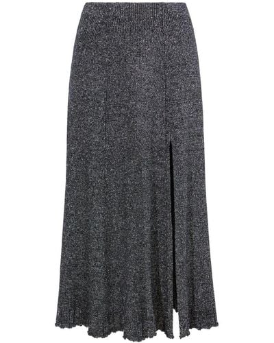 Proenza Schouler Lidia Knit Skirt - Gray