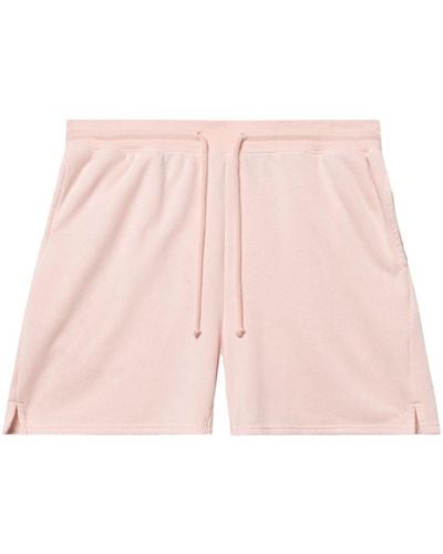 John Elliott Cotton-blend Track Shorts - Pink
