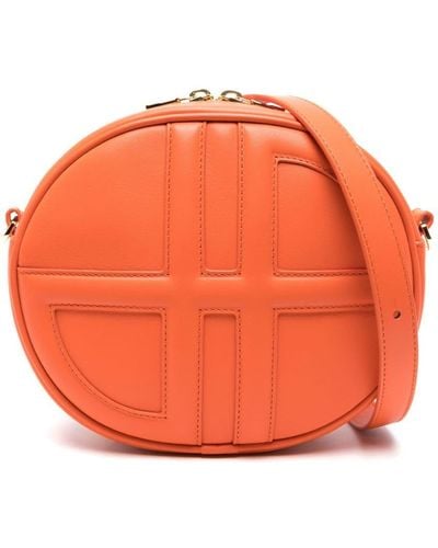 Patou Le Jp Leather Shoulder Bag - Orange
