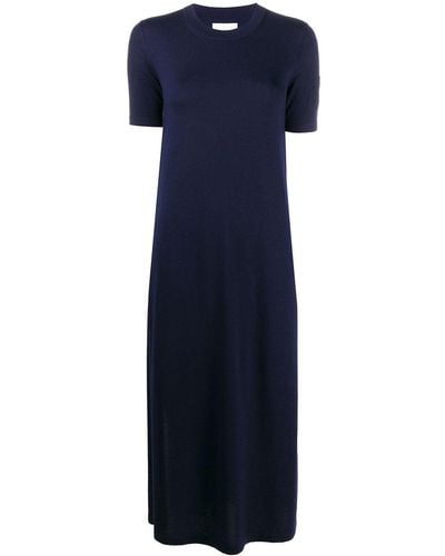 Barrie Jersey Knit Dress - Blue