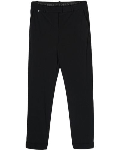 BOSS Pantalon clim à design stretch - Noir