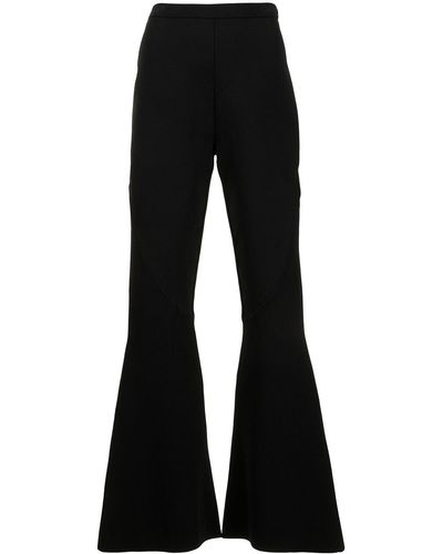 Dion Lee Rib Collage Flared Trousers - Black