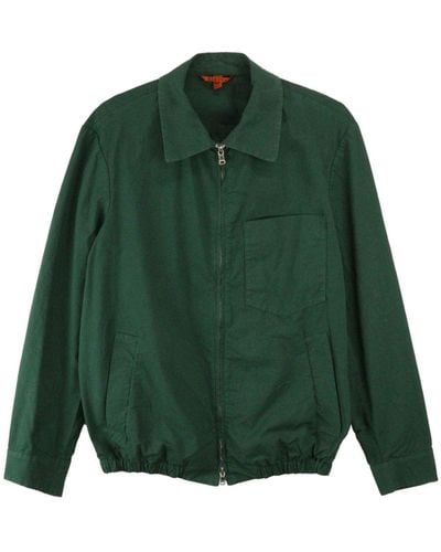 Barena Zaleto Mariol Zip-up Shirt Jacket - Green
