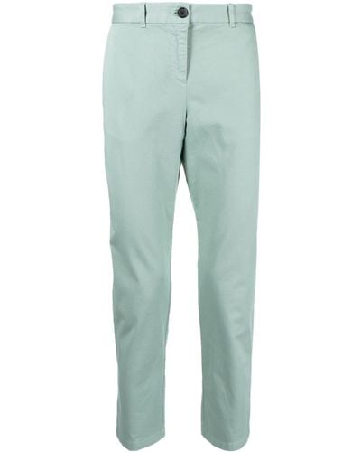 PS by Paul Smith Slim-cut Brushed Chinos - Green
