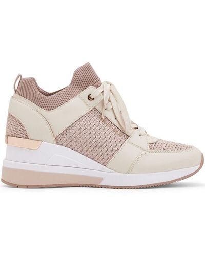 Michael Kors Georgie Knitted Trainers - Pink