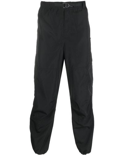 Lacoste Water-repellent Finish Cargo Pants - Black