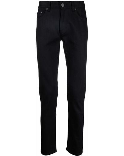 PT Torino Mid-rise Slim-fit Jeans - Black