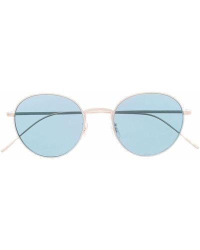 Oliver Peoples Altair Round-frame Sunglasses - Metallic