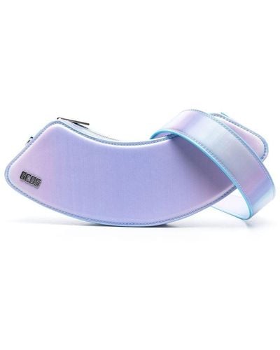 Gcds Iridescent Shoulder Bag - Purple