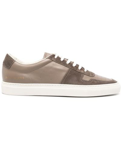 Common Projects Bball Paneled Sneakers - Brown