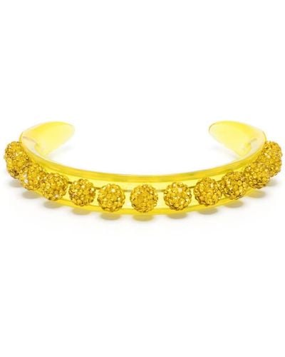 Aquazzura Disco Darling Gemstones Bracelet - Yellow