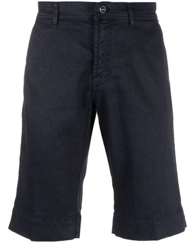 Kiton Knee-length Chino Shorts - Blue