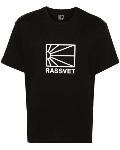 Rassvet (PACCBET) T-shirt Paccbet con stampa - Nero