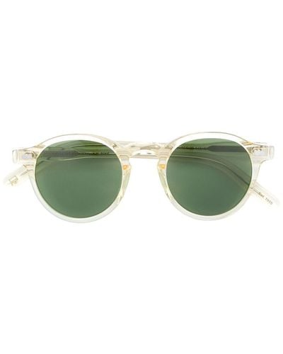 Moscot Round Frame Sunglasses - ホワイト