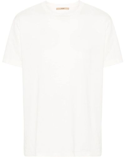 Nuur T-shirt en coton à manches courtes - Blanc