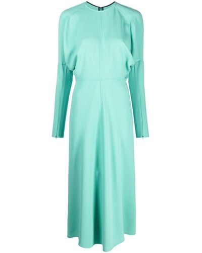 Victoria Beckham Dolman Midi Dress - Blue