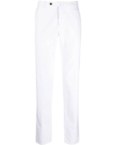 PT Torino Pantalones de vestir rectos - Blanco