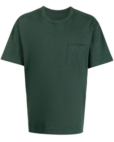 Suicoke Camiseta con cuello redondo - Verde