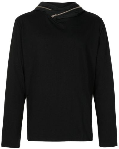 UMA | Raquel Davidowicz Vanilla Hooded T-shirt - Black