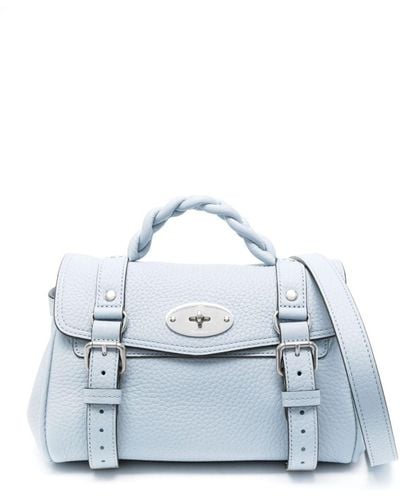 Mulberry Alexa Leather Tote Bag - Blauw
