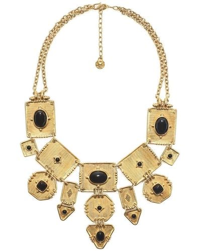 Goossens Essaouira cabochons necklace - Metallizzato